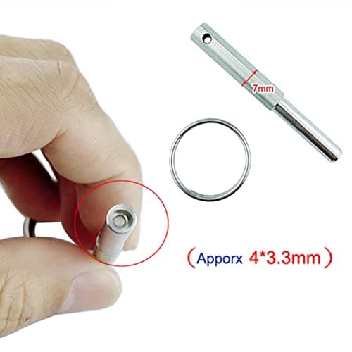 Oval Head Coffee Machine Wrench with Key Ring and 6 Rubber Rings, Oval Screwdriver Drive Bit Coffee Machine Repair Tools Compatible with Nespresso Jura Krups AEG - Image 4