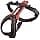 Julius-K9 Harness JK9 Sport, Size: XL, Red - Image 3