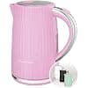 Russell Hobbs Eden 27362-70 Electric Kettle (Hot Water, Tea, Coffee, 1.7 L, Pressure Opening Lid, Perfect Pouring Spout, Removable and Washable Filter, Indicator Light, Raspberry, 2400W) - Image 2