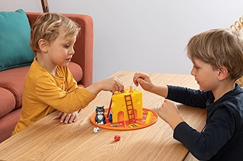Ravensburger - Miam Meow - Board Game for Children 3 Years and Up - La Course aux Cheeses - Cooperative and Evolving Game - 2 to 4 Players - Mixed - French Version - 20818 - Image 4
