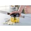 Tefal K1320404 Manual Chopper 5 Seconds Chopper Vegetable Meat Nuts Onions with Stainless Steel Blades for Quick and Easy Cooking, Black and Green, 900 ml - Image 4