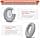 WC Wicked Cushions Upgraded Earpads for Bose Noise Cancelling 700 (NC700) Headphones - Soft Leather, Luxury Memory Foam, Increased Thickness, Extra Durable |Silver - Image 6