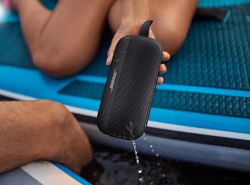 Bose SoundLink Flex, Portable Waterproof Wireless Bluetooth Speaker for Outdoor Activities - Black - Image 7