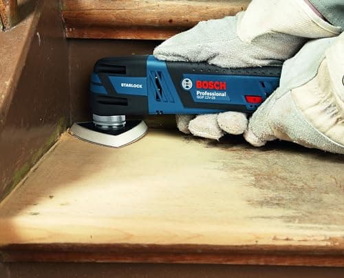 Bosch Professional 12V GOP 12V-28 Cordless Drill Cutter System (Vacuum Swing Speed: 5,000-20,000 RPM, with 1 BIM Starlock Plunge Blade) - Image 4