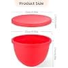 Silicone Bowl Insert for KitchenAid, Silicone Liners for Mixers Kitchen Aid Mixer TILT-HEAD 4.8L, Mixing Bowl Liners with Lids, Accessories and Spare Parts (Red) - Image 6
