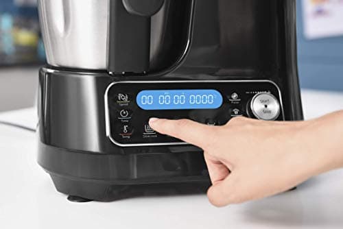 Moulinex Clickchef Compact Multi-Function Cooker, 3.6 L, 1400 W, 5 Programs, 32 Functions, Built-in Kitchen Scale, Steamer, Mixer HF456810 [Control Screen] - Image 5