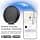 Android Smart Tag, Key Finder Compatible with Google App "Find My Device" (Android Only), Bluetooth Tracker for Suitcases, Backpacks, Wallets and Bags, 2pcs - Image 5