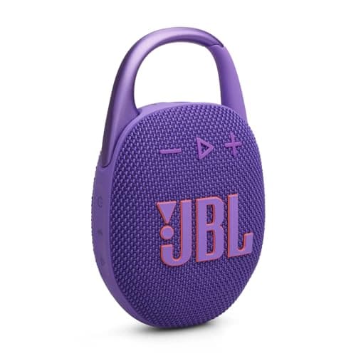 JBL Clip 5, Ultra-Portable Bluetooth Speaker, Built-in Carabiner, JBL Pro Sound, Punchy Bass, 12 Hours Playtime Boost Function, IP67 Water and Dust-Proof, Purple - Image 5