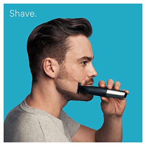 Braun XT5 Series Hybrid Single Blade Beard and Stubble Trimmer Electric Razor for Men Body Grooming Manscaping with Travel Pouch Gifts for Men XT5200 Black Razor - Image 6