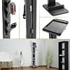 RICOO Vacuum Cleaner Holder SH002 Compatible with Dyson V15, V12, V11, V10, V8, V7, V6 - Sturdy Steel and Aluminium, Black - Image 4