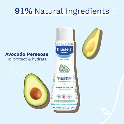 Mustela - Mustela Multi-Sensory Bubble Bath with Avocado - 200 ml - Image 5