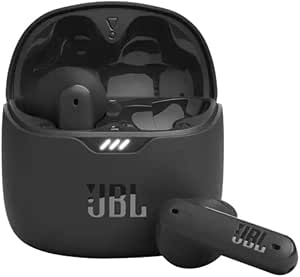 JBL Tune Flex TWS Black - Noise Cancelling Wireless Earbuds - JBL Pure Sound - Up to 32 hrs of battery life
