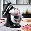 KitchenAid Artisan Pastry Mixer with Tilting Head and Mixer with 5 Accessories and 2 Stainless Steel Bowls 4.8 and 3 L Black Truffle - Image 6