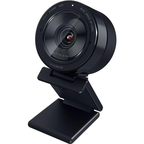 Razer Kiyo Pro Ultra 4K Webcam for Content Creation and Streaming (Ultra High Dynamic Range-UHDR, UltraHD 4K 30FPS/1080P 60FPS, Autofocus with AI, 2.9μm Light Sensor) Black - Image 2