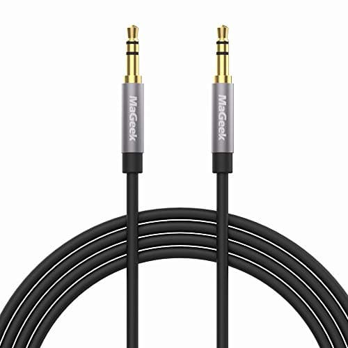MaGeek 3.5mm Auxiliary Audio Cable (3m) Extra Long Male to Male Stereo Audio Cable for Beats, iPhone, iPod, iPad, Car Radio, Stereo etc. (Black) - Image 2