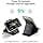 INIU 3 in 1 Induction Charger for MagSafe, Compact Wireless Charger, Foldable Charging Station for iPhone 16 15 Pro Max 14 13 12, Apple Watch Series 9 8 7 6 5 4 3 SE Ultra, AirPods 4 3 Pro 2 - Image 7