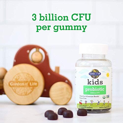 Garden of Life Kids Probiotic, 3 Billion CFU (Cherry) - 30 gummies - Image 5