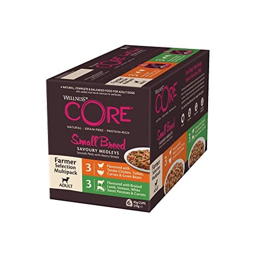 Wellness CORE Savoury Medleys 6 x 85 g, Multipack, Farmer Selection - Grain Free, Natural, Hypoallergenic, High Protein, High Meat Content, Grain-Free, Natural, - Image 3