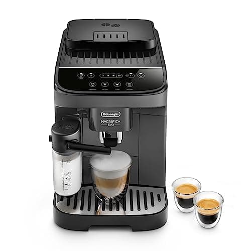 De'Longhi Magnifica Evo - Perfetto Automatic Coffee Machine with LatteCrema Automatic Milk Frother, 4 Saved Drinks, Soft Touch Controls, Dark Grey (ECAM292.52.GB) - Image 2