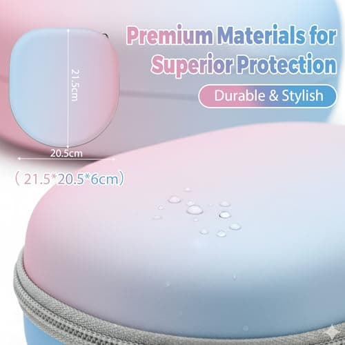 Case Cover for JBL/Sony/Soundcore/Bose/BERIBES, Wireless Noise Cancelling Headphones, Portable Travel Headphone Case, Universal for Most Rotation Headphones - Image 6