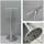 Aluminum Alloy Speaker Stand Compatible with Bang & Olufsen Beoplay A8 MK1 MK2 Speakers, Built-in Power Cord and Screw Mount Audio Design (Silver) - Image 5