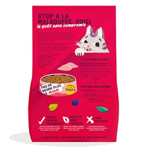 Edgard Cooper Sterilised Senior Cat Dry Food, Senior, Turkey & Chicken 2 kg, Grain Free, Fresh Meat, Natural Food, High Protein Kibble, No Added Sugars - Image 4