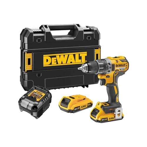 DEWALT Brushless XR 18V Ultra-Compact Cordless Drill, 2 x 2Ah Batteries & Charger, High Torque 70Nm, LED Lamp, Heavy Duty Case - DCD791D2-QW - Image 2