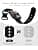 Yoohoo Silicone Band Compatible with Apple Watch Band 40mm 44mm 45mm 46mm 42mm 41mm 38mm 49mm - Original Design for iWatch Series 10 9 8 7 6 5 4 3 2 1 SE and Ultra – For Women and Men - Image 4