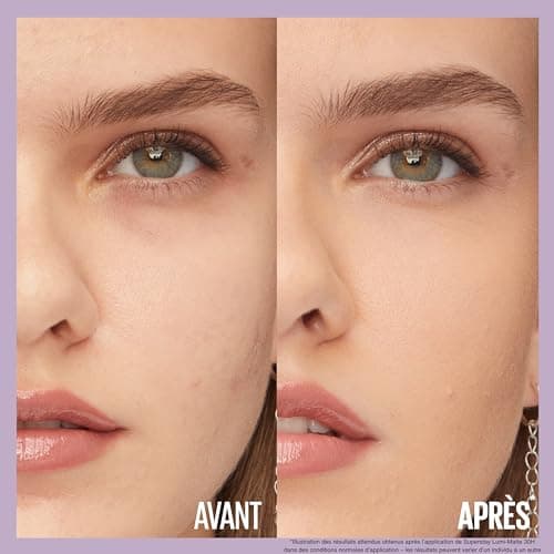 Maybelline New York - Fond de Teint Liquide Longue Tenue - Ultra-Résistant - Fini Mat Lumineux - Enrichi en Acides Aminés - Tous les Types de Peau - Superstay 30H Lumi-Matte - Teinte : 115 - 35ml - Image 5