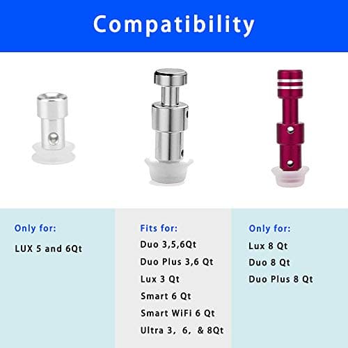Steam Release Handle, Replacement Parts with Anti-Lock Shield for Instant Pot Duo/Duo Plus 3, 5, 6 and 8 Quartz, Instant Pot Smart WiFi (6 Qt) (DUO) - Image 4