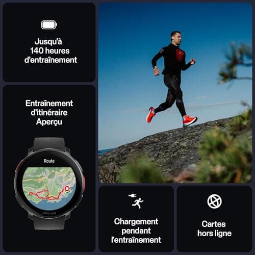 Polar Vantage V3, Montre Sport avec GPS, Cardiofréquencemètre de Pointe, Autonomie prolongée, Montre connectée Hommes et Femmes, Cartes Hors Ligne, Montre Running, Montre Triathlon - Image 5