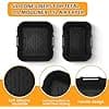 Silicone Air Fryer Mould for Moulinex Air Fryer Two Compartments, Extra Large Capacity 11L EZ942BF0, Reusable Accessories Dish Basket Silicone for Tefal Dual Easy Fry XXL EY942BE0 - Image 4