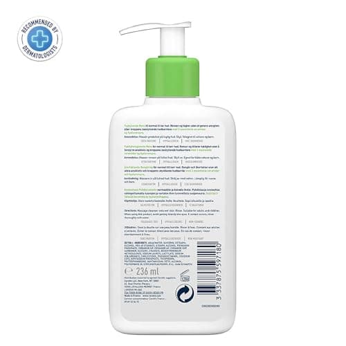 CeraVe Moisturizing Cleanser for Normal to Dry Skin 236ml - Image 4