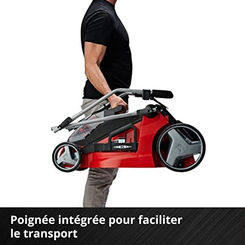 Einhell Cordless lawn mower GE-CM 43 Li M KIT Power X-Change (36V, cutting width 43cm, recommended area 500m²) Comes with 2 4.0 Ah batteries and charger - Image 8