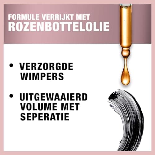 Maybelline Lash Sensational Full Fan Effect Mascara Black Waterproof 10ml - Image 5