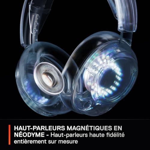 SteelSeries Arctis Nova 5P PS5 Wireless Gaming Headset - Neodymium Magnetic Speakers - 100+ Audio Profiles - 60h Battery - 2.4GHz or BT - ClearCast Gen 2.X Mic - For PS4/5, PC, Switch, Mobile - Image 6