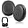 Foam Headphone for Jabra Evolve2 65/Evolve2 40 for Jabra Elite 45H Cushion Replacement Earpad Replacement Earpiece with Protein Leather Softer Sound Insulation Foam | Black - Image 3