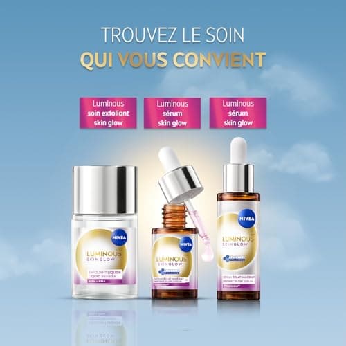 NIVEA Luminous 630 - Serum Skin Glow - Soin Visage Anti-Taches - Hydrate & Affine Les Pores - Thiamidol Breveté, Niacinamide & Aloe Vera - Vegan - Tous Types De Peaux - 15 ml - Image 7