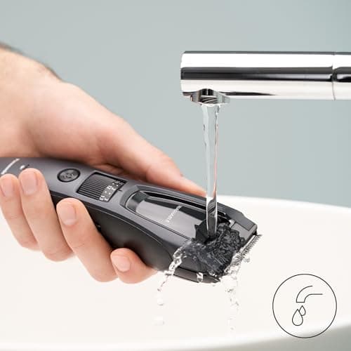 Panasonic ER-GB62-H503 Beard Trimmer for Men, Hair and Body Trimmer for Men, Portable Waterproof Wireless, 39 Adjustable Lengths, 3 Accessories, Wired or Wireless, Matte Grey - Image 8