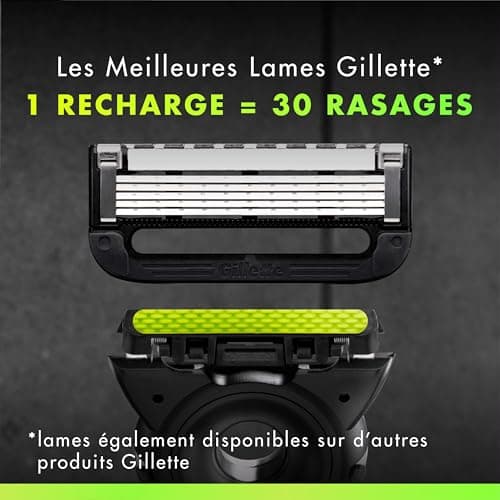 Gillette Labs Men's Razor With Champion Gold Exfoliating Bar, Reusable Handle And 5 Refill Cartridges GilletteLabs Has 5 Best Blades From The Brand, Comfortable Facial Shaving - Image 4