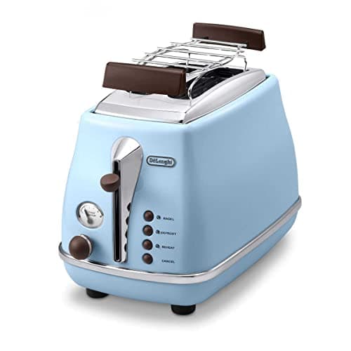 De'Longhi CTOV2103.AZ Grille-pain de 2 tranches Bleu/Azur 900 W - Image 2