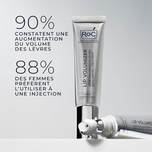 RoC Derm Correxion Lip Volumizer | Volumateur Lèvres, Baume Repulpant à l'Acide Hyaluronique & aux Peptides de Collagène | 10 ml - Image 7
