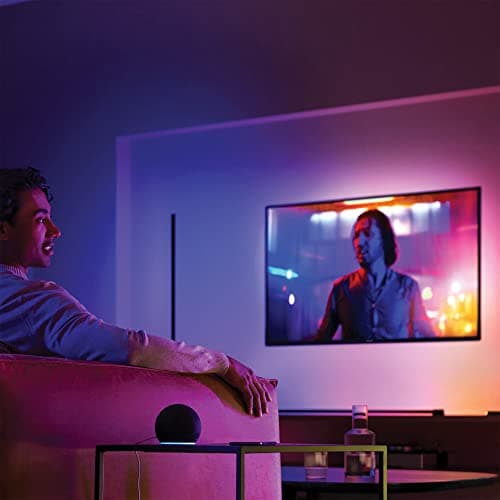 Philips Hue White and Color Ambiance, Gradient White Sign Floor Lamp, Floor Lamp with Bluetooth, LED Lamp Compatible with Alexa, Google Assistant and Apple Homekit - Image 4