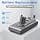 V11 25.2V 3900mAh Li-ion Replacement Battery for Dyson 11 (Button Type) Absolute Fluffy V15 Detect Cordless Vacuum Cleaner with 1 Lid + 1 Brush (Not Suitable for Screwable Style) - Image 7