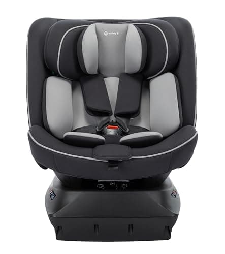 Safety 1st Cosmo i-Safe Swivel Car Seat, 0-12 Years (40-150 cm), Adjustable Belted Car Seat with Newborn Reducers, 11 Headrest Positions & 6 Tilts, Lightweight (5.6 kg), Black - Image 4