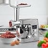Gdrtwwh Meat grinder accessory Suitable for Kenwood Chef (KVC, KVL, KCC) and kMix (KMX), with 2 sausage filling tubes and 4 grinding plates - Image 6