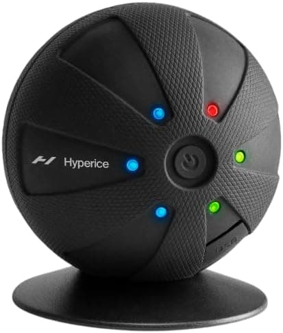 Hyperice Hyperice Hypersphere Go Vibrating Massage Ball for Muscle Recovery, Myofascial Release and Pain Relief - Portable Fitness Massager Perfect