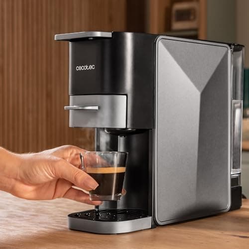 Cecotec FreeStyle Compact White Capsule Coffee Makers 4 in 1 Very Compact Espresso Maker Suitable for Ground Coffee, Dolce Gusto, Nespresso, ESE Pod and Senseo. - Image 7