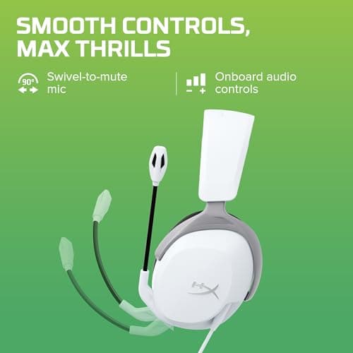 HyperX CloudX Stinger 2 Core Gaming Headset for Xbox, Lightweight Over-Ear Headset with Microphone, Auto Disable Function, 40mm Speakers - Image 5