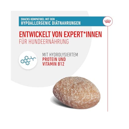 Royal Canin Veterinary Hypoallergenic Treats | Pack de 3 | 3 x 230 g | Snacks pour Chiens Adultes de Toutes Tailles & Races | Sachet refermable | Protéines hydrolysées - Image 5